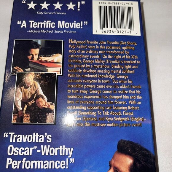 Phenomenon (VHS, 1997) John Travolta - Picture 6 of 8